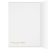 ウェールズの村のグリーティングカード (内側 (左))