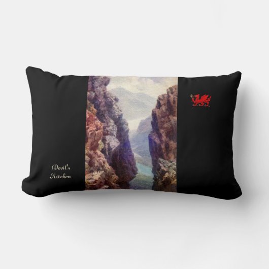 ウェールズの枕の驚異 ランバークッション (正面)