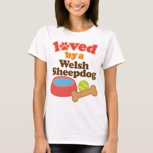 ウェールズの牧羊犬(犬の品種)によって愛される Tシャツ