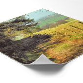 ウェールズの田舎道 ポスター (角)