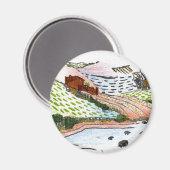 ウェールズの田舎 マグネット (正面/裏面)