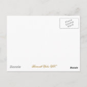 ウェールズの眺め ポストカード (裏面)