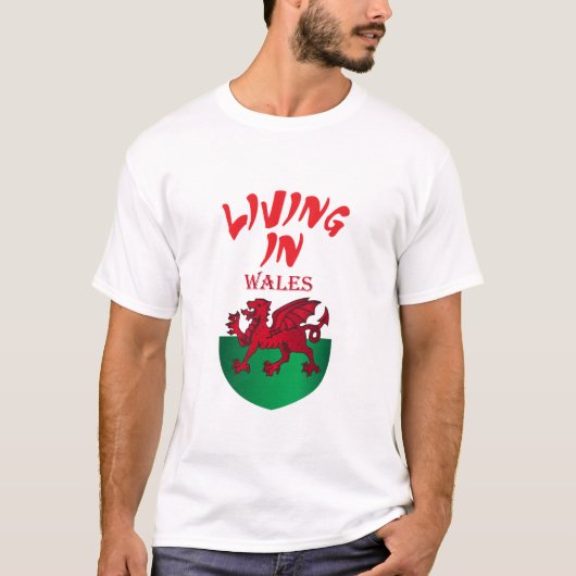 ウェールズの紋章 Tシャツ (正面)