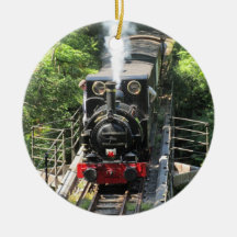 ウェールズの蒸気機関車