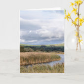 ウェールズの見解 カード (黄色い花)