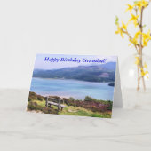 ウェールズの見解 カード (黄色い花)