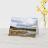 ウェールズの見解 カード (黄色い花)