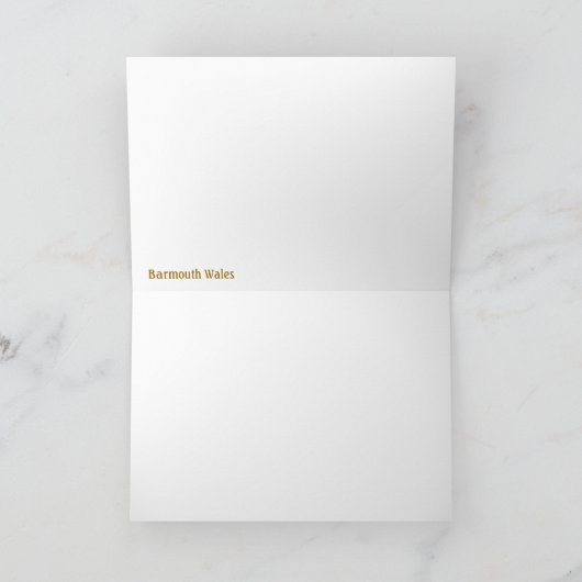 ウェールズの見解 カード (内部)