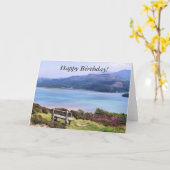 ウェールズの見解 カード (黄色い花)