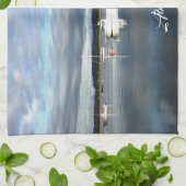 ウェールズの見解 キッチンタオル (折り畳み)