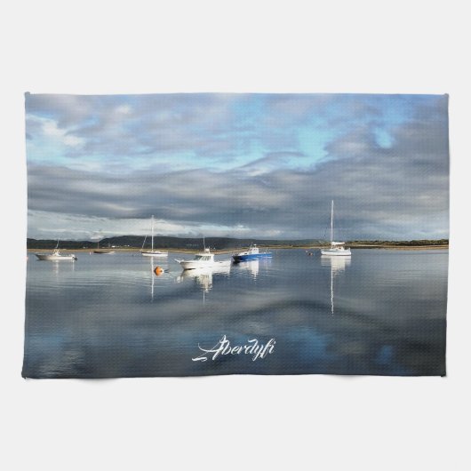 ウェールズの見解 キッチンタオル (横)