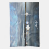 ウェールズの見解 キッチンタオル (縦)