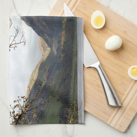 ウェールズの見解 キッチンタオル (四つ折り)