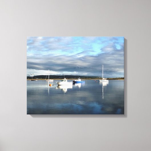 ウェールズの見解 キャンバスプリント (正面)