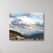 ウェールズの見解 キャンバスプリント (正面)