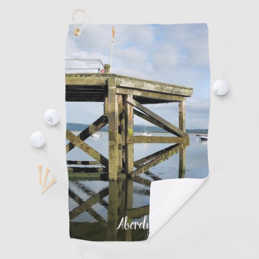 ウェールズの見解 ゴルフタオル (インサイチュ)