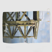 ウェールズの見解 ゴルフタオル (横)