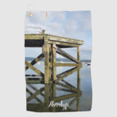 ウェールズの見解 ゴルフタオル (正面)