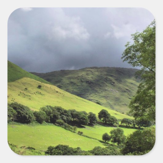 ウェールズの見解 スクエアシール (正面)