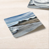 ウェールズの見解 スクエアペーパーコースター (アングル)