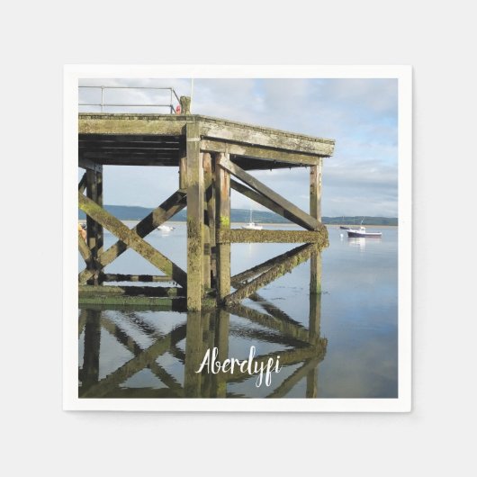 ウェールズの見解 スタンダードカクテルナプキン (正面)