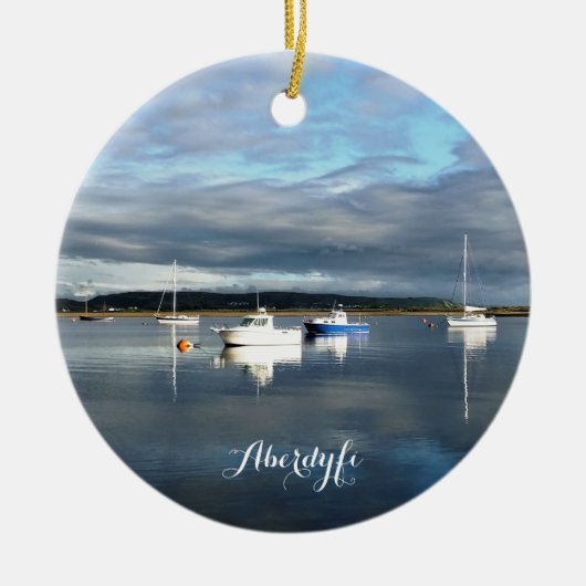 ウェールズの見解 セラミックオーナメント (正面)