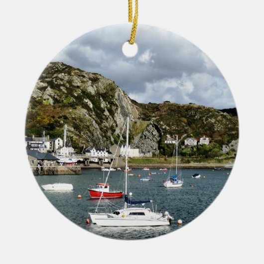 ウェールズの見解 セラミックオーナメント (正面)