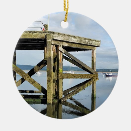 ウェールズの見解 セラミックオーナメント (正面)