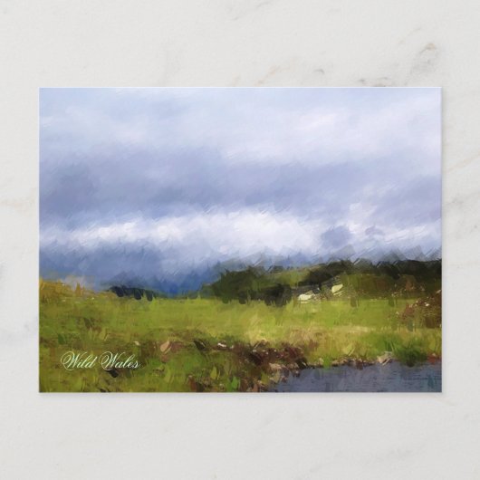 ウェールズの見解 ポストカード (正面)