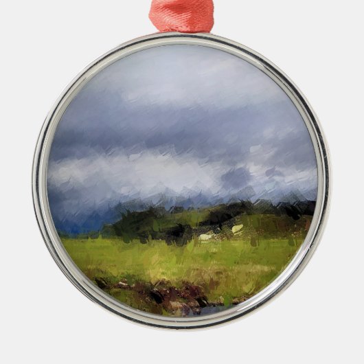 ウェールズの見解 メタルオーナメント (正面)