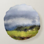 ウェールズの見解 ラウンドクッション (裏面)