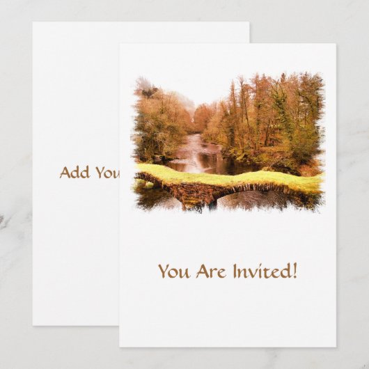 ウェールズの見解 招待状 (正面/裏面)