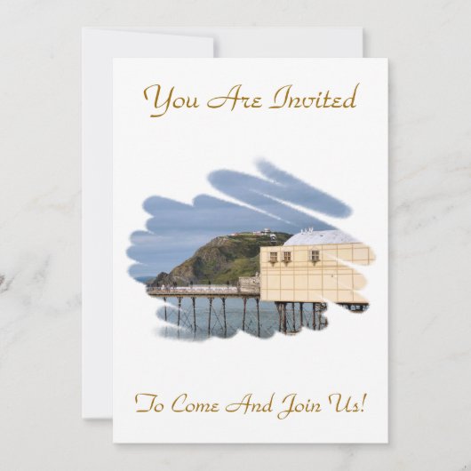 ウェールズの見解 招待状 (正面)