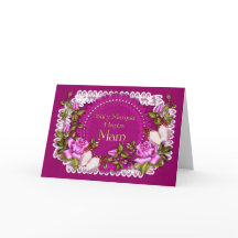 ウェールズの言語母の日カード- Sul Y Mamauの偶然