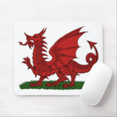 ウェールズの赤いドラゴン マウスパッド (マウス)