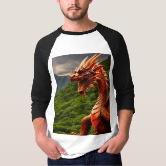 ウェールズの赤い竜 - 力強さと伝統の象徴 Tシャツ