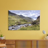ウェールズの風景 キャンバスプリント (インサイチュ (リビング))