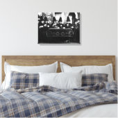 ウェールズの魔女 – 紅茶パーティーヴィンテージ キャンバスプリント (インサイチュ (寝室))