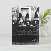 ウェールズの魔女 – 紅茶パーティーヴィンテージ 招待状 (スタンド正面)