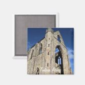 ウェールズのCistercian修道院、古代Tintern Abbey マグネット (正面/裏面)