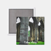 ウェールズのCistercian修道院、古代Tintern Abbey マグネット (正面/裏面)