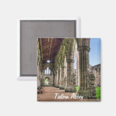 ウェールズのCistercian修道院、古代Tintern Abbey マグネット (正面/裏面)