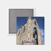 ウェールズのCistercian修道院、Tintern Abbey マグネット (正面/裏面)
