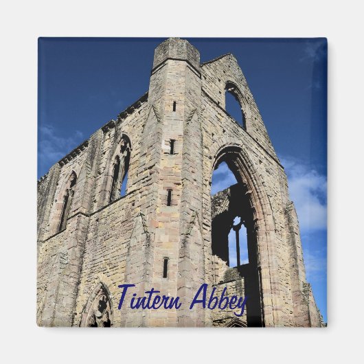 ウェールズのCistercian修道院、Tintern Abbey マグネット (正面)