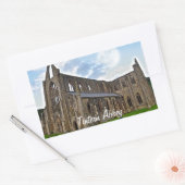 ウェールズのCistercian修道院、Tintern Abbey 長方形シール (封筒)