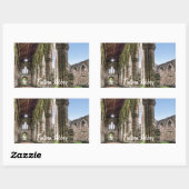 ウェールズのCistercian修道院、Tintern Abbey 長方形シール (シート)