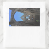 ウェールズのCistercian修道院、Tintern Abbey 長方形シール (バッグ)