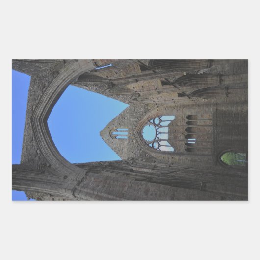 ウェールズのCistercian修道院、Tintern Abbey 長方形シール (正面)