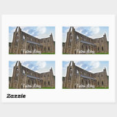 ウェールズのCistercian修道院、Tintern Abbey 長方形シール (シート)