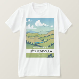 ウェールズのLlŷn半島のバケーション ポスター Tシャツ